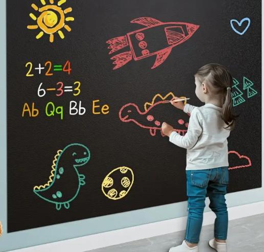 Magnetic Chalkboard walls